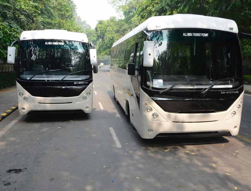 AC Coach Bus Hire rent from Delhi NCR