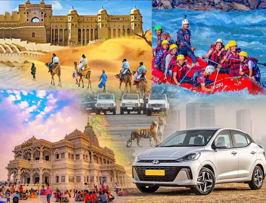 Hyundai Aura Rent in Gurugram